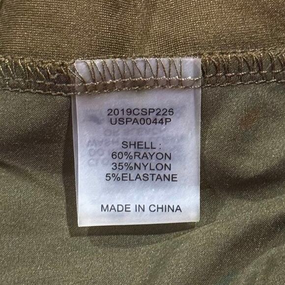 Universal Standard Pants Pull On Effortless Minimalist Comfort Olive Green XL 26 - Picture 3 of 7